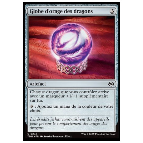 (Foil) Incolore - Globe d'orage des dragons (C) [TDM]