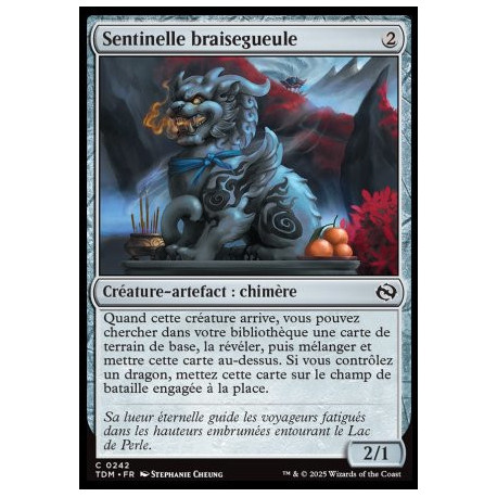 (Foil) Incolore - Sentinelle braisegueule (C) [TDM]