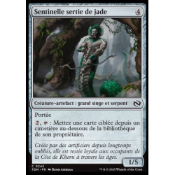 (Foil) Incolore - Sentinelle sertie de jade (C) [TDM]