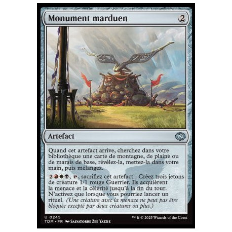 (Foil) Incolore - Monument marduen (U) [TDM]