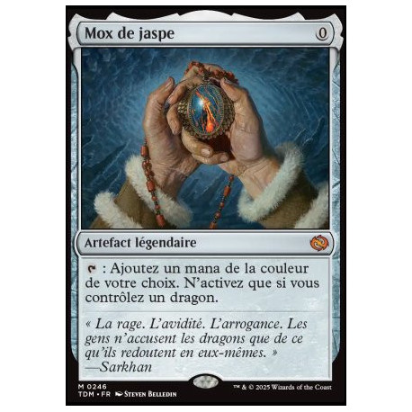 (Foil) Incolore - Mox de jaspe (V1) (M) [TDM]