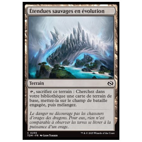 (Foil) Terrain - Étendues sauvages en évolution (C) [TDM]