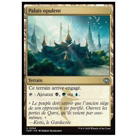 (Foil) Terrain - Palais opulent (U) [TDM]