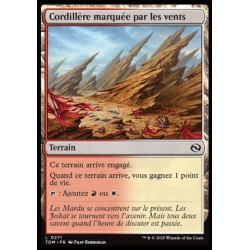 (Foil) Terrain - Cordillère marquée par les vents (C) [TDM]
