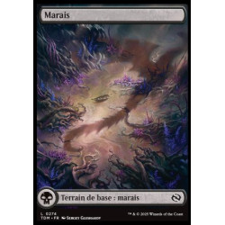 (Foil) Terrain - Marais (V1 - Dragon's Presence) (L) [TDM]