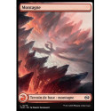 (Foil) Terrain - Montagne (V1 - Dragon's Presence) (L) [TDM]
