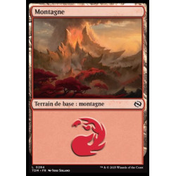 (Foil) Terrain - Montagne (V3) (L) [TDM]