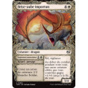 (Foil) Blanche - Brise-aube importun // Rugissement annonciateur  (V2 - Draconic Frame) (C) [TDM]