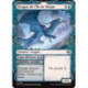 (Foil) Bleue - Dragon de l'Île de Dirgur // Frappe affleurante  (V2 - Draconic Frame) (C) [TDM]