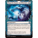 (Foil) Bleue - Orage des dragons tourbillonnant (V2 - Draconic Frame) (U) [TDM]
