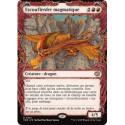 (Foil) Rouge - Escouflenfer magmatique (V2 - Draconic Frame) (R) [TDM]