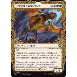 (Foil) Multicolore - Dragon d'armement (V2 - Draconic Frame) (U) [TDM]