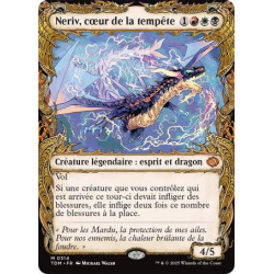 (Foil) Multicolore - Neriv, cœur de la tempête (V2 - Draconic Frame) (M) [TDM]