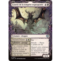 (Foil) Multicolore - Couvée de la tempête expurgeante // Absorption d'essence (V2 - Draconic Frame) (U) [TDM]