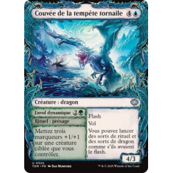 (Foil) Multicolore - Couvée de la tempête tornaile // Envol dynamique (V2 - Draconic Frame) (U) [TDM]