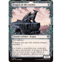(Foil) Incolore - Dragon né des roches (V2 - Draconic Frame) (C) [TDM]