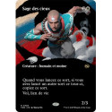(Foil) Blanche - Sage des cieux (V2 - Borderless clan) (R) [TDM]