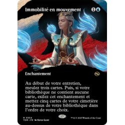 (Foil) Bleue - Immobilité en mouvement (V2 - Borderless clan) (R) [TDM]