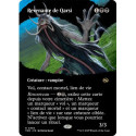 (Foil) Noire - Revenante de Qarsi (V2 - Borderless clan) (R) [TDM]