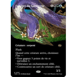 (Foil) Multicolore - Familier du Gardecroc (V2 - Borderless clan) (R) [TDM]
