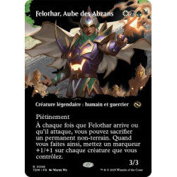 (Foil) Multicolore - Felothar, Aube des Abzans (V2 - Borderless clan) (R) [TDM]