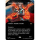 (Foil) Multicolore - Lutteuse porteflamme (V2 - Borderless clan) (R) [TDM]