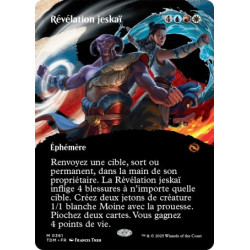 (Foil) Multicolore - Révélation jeskaï (V2 - Borderless clan) (M) [TDM]