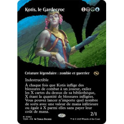 (Foil) Multicolore - Kotis, le Gardecroc (V2 - Borderless clan) (R) [TDM]