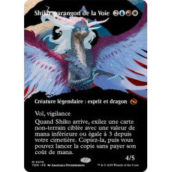 (Foil) Multicolore - Shiko, parangon de la Voie (V3 - Borderless clan) (M) [TDM]