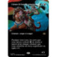 (Foil) Multicolore - Crieuse de bataille temurienne (V2 - Borderless clan) (R) [TDM]