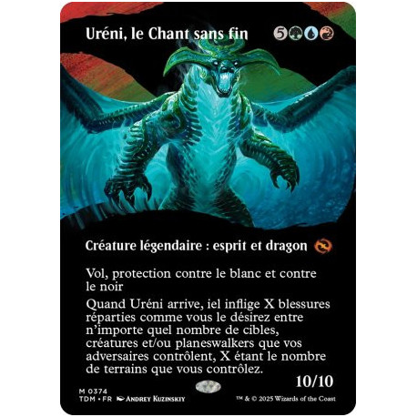 (Foil) Multicolore - Uréni, le Chant sans fin (V3 - Borderless clan) (M) [TDM]