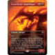 (Foil) Rouge - Escouflenfer magmatique (V3 - Borderless Reversible) (R) [TDM]