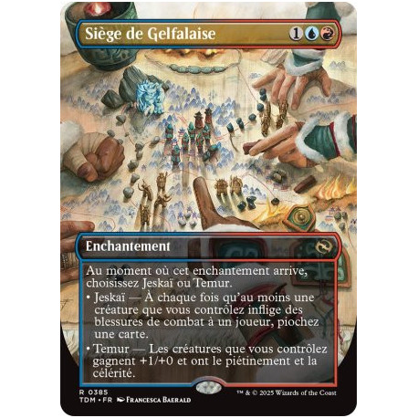 (Foil) Multicolore - Siège de Gelfalaise (V2 - Borderless) (R) [TDM]