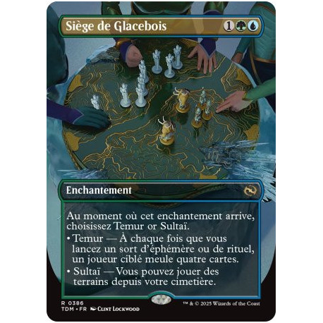 (Foil) Multicolore - Siège de Glacebois (V2 - Borderless) (R) [TDM]