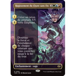 (Foil) Multicolore - Rugissement du Chant sans fin (V2 - Borderless) (R) [TDM]