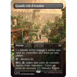 (Foil) Terrain - Grande cité d'Arashin (V2 - Borderless) (R) [TDM]