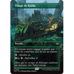 (Foil) Terrain - Village de Kishla (V2 - Borderless) (R) [TDM]