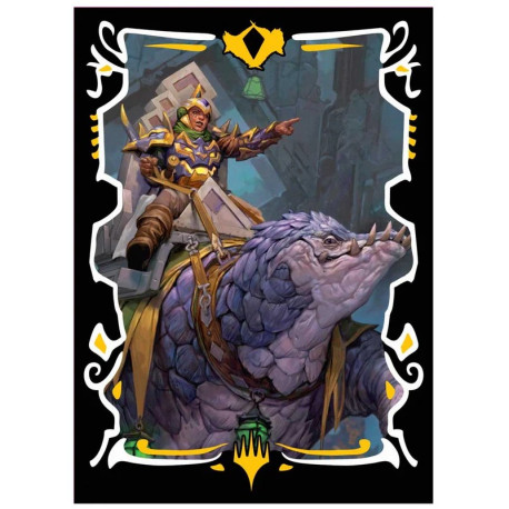 100 sleeves Tarkir Dragonstorm : Abzan Commander - Magic The Gathering | Ultra Pro