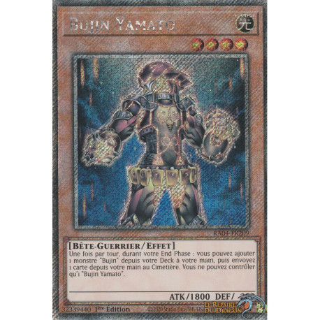 Yu-Gi-Oh! Bujin Yamato (JOTL-EN016) Ultra Rare – Sammlerkarte Aus „Judgment Of The Light“