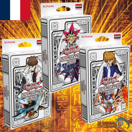 Bundle Méga-Pack 2025 (en Français) - Yu-Gi-Oh! (Displonible le 3 SEPTEMBRE 2025)