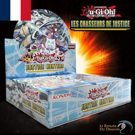 Display Les Chasseurs de Justice (Justice Hunters en Français) - Yu-Gi-Oh! (30 JUILLET 2025)