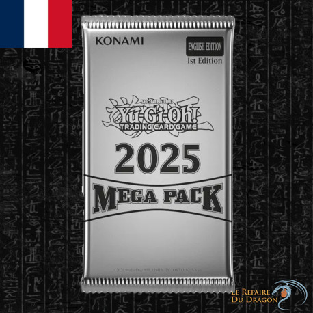 Booster Méga-Pack Tin Box 2025 (en Français) - Yu-Gi-Oh! (Displonible le 3 SEPTEMBRE 2025)