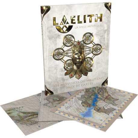 Laelith : Pack de cartes des Provinces du Haut-Lac