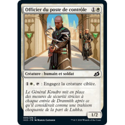 (Foil) Blanche - Officier du poste de contrôle (C) [IKO]