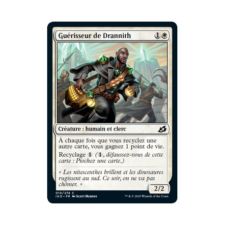 (Foil) Blanche - Guérisseur de Drannith (C) [IKO]