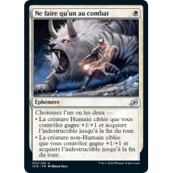 (Foil) Blanche - Ne faire qu'un au combat (U) [IKO]