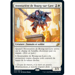 (Foil) Blanche - Aventurière de Bourg-sur-Lave (R) [IKO]