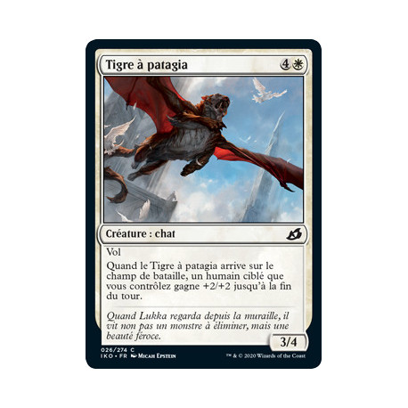 (Foil) Blanche - Tigre à patagia (C) [IKO]