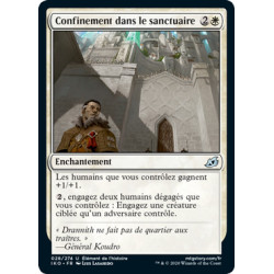 (Foil) Blanche - Confinement dans le sanctuaire (U) [IKO]