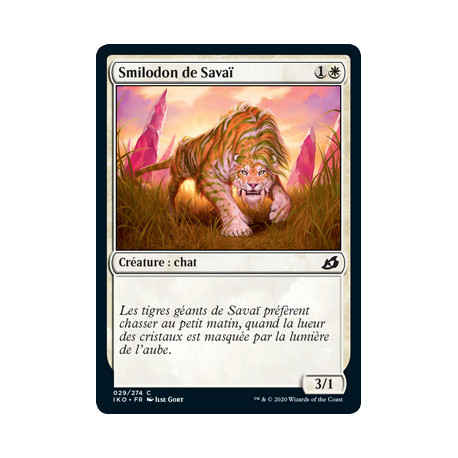 (Foil) Blanche - Smilodon de Savaï (C) [IKO]